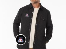 Load image into Gallery viewer, Arizona - Quilted Shacket - A - Black