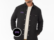 Load image into Gallery viewer, TCU - Quilted Shacket - TCU - Black -1