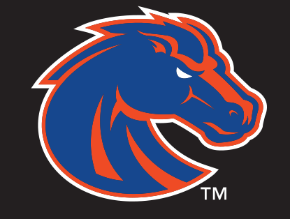 Boise State University - Corduroy Pearlsnap - Bronco - Midnight Oil