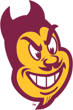 Load image into Gallery viewer, Arizona State University - Players Shirt - Sparky - Black
