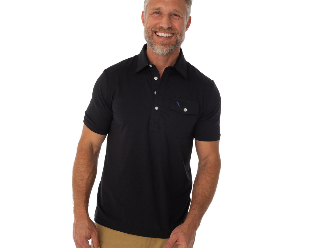 Air Force Academy - Players Shirt - Bolt - Black