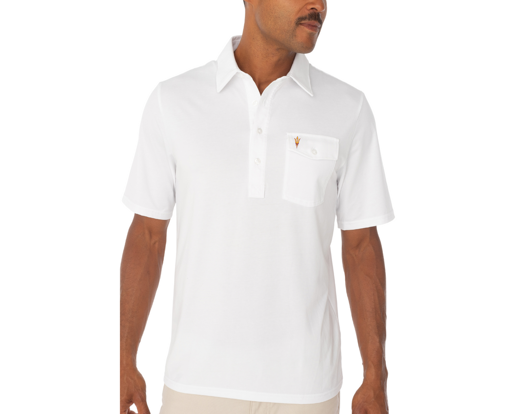 Arizona State University - Players Shirt - Pitchfork - White