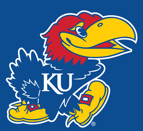 Kansas University - Corduroy Pearlsnap - Jayhawk - Charcoal