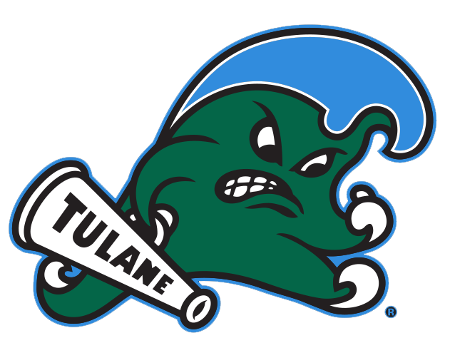 Tulane University - Corduroy Pearlsnap - Riptide - Charcoal