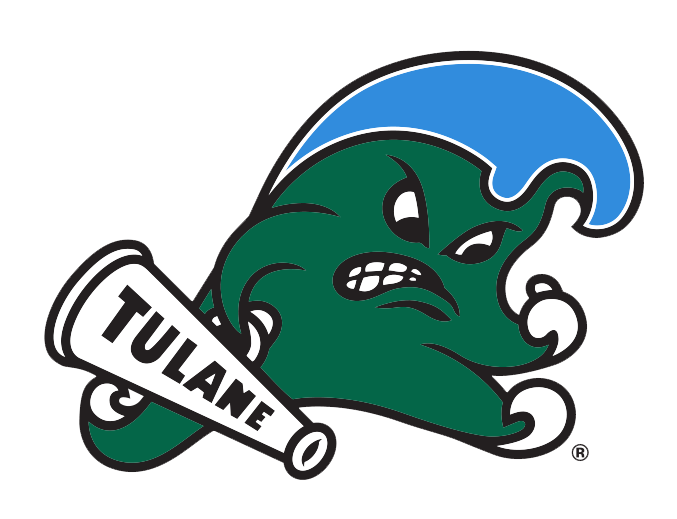 Tulane University - Corduroy Pearlsnap - Riptide - Silver Fox