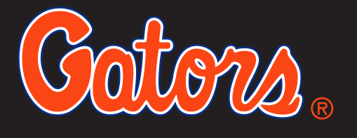 University of  Florida - Corduroy Pearlsnap - Gator Text - Midnight Oil