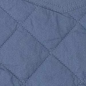 Florida - Quilted Shacket - Gator Text - Slate Blue -1